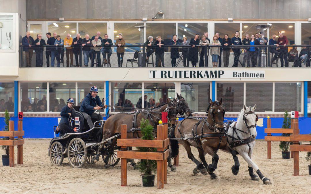 Koos de Ronde bij Bathmen te Paard