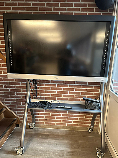 Vergaderruimte Bathmen met digitaal scherm